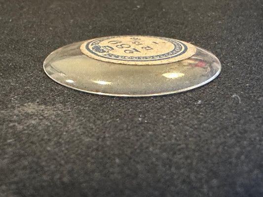 Crown Vintage Glass Hunting Case Watch Crystal 12-13/16 (~28.9mm) - NOS