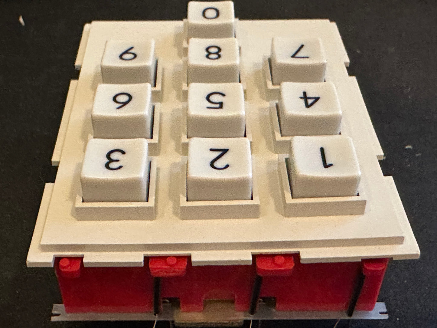 10 digit telephone style keypad - NOS