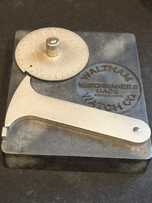 Waltham ONE DIAL Watchmakers' Gage - Universal Watchmakers Gauge
