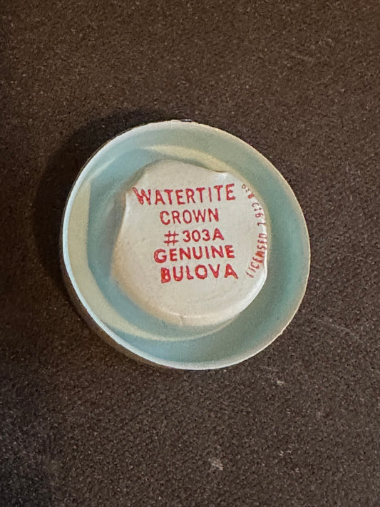 ONE Factory Bulova Watertite Crown #303A - White