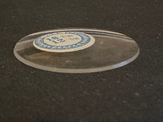 VTF Vintage Glass Pocket Watch Crystal 16-2/16 (~36.4mm) - NOS