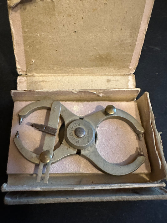 E. F. B & Co. Watchmakers Balance Truing Caliper