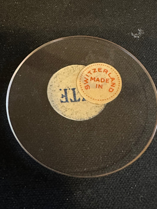 VTF Vintage Glass Pocket Watch Crystal 18-1/16 (~40.7mm) - NOS