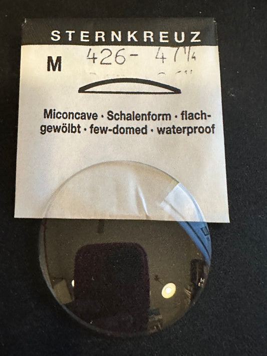 Sternkreuz 47¼ Miconcave 42.6mm Acrylic Pocket Watch Crystal - New