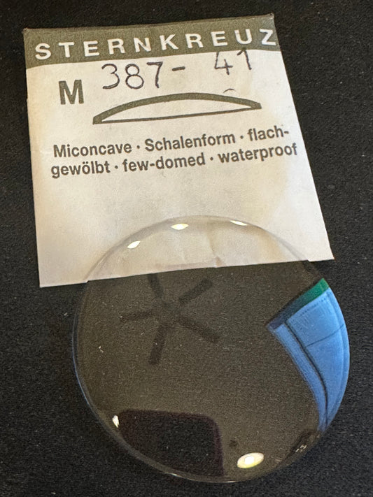 Sternkreuz 41 Miconcave 38.7mm Acrylic Pocket Watch Crystal - New