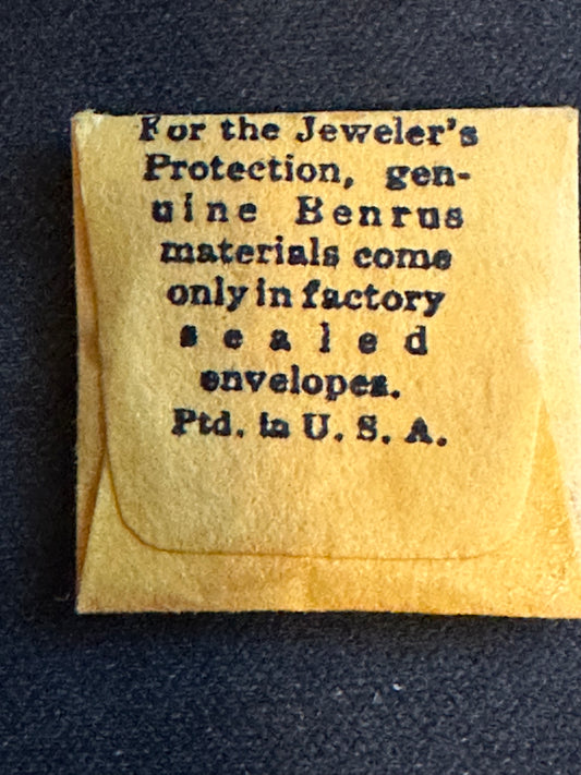 Benrus Factory Mainspring for caliber AK - Steel