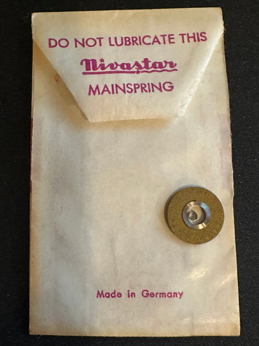 HR Nivastar Mainspring G431 for Peseux 140, 290 - Alloy