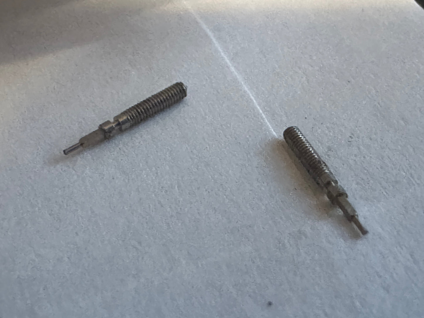 Lot of 2 Stems for Longines caliber 4.21, 3L Movements