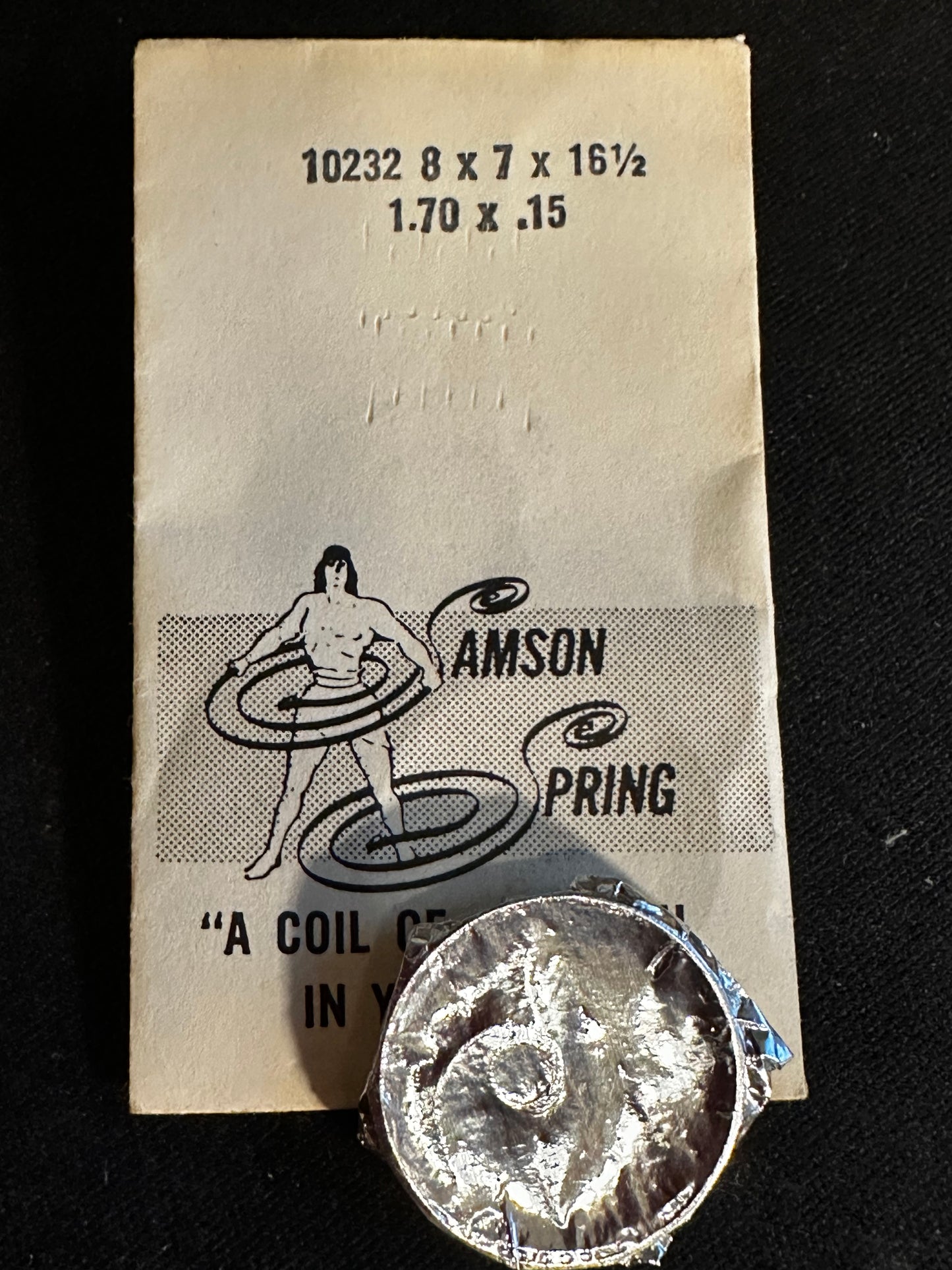 Samson Mainspring No. 10232 for Amida caliber 540, 542 - Steel