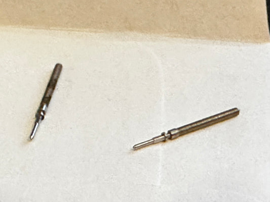 Lot of 2 TRUFIT Stem / Winding Arbors for 8/0s Elgin Automatic No. 6397