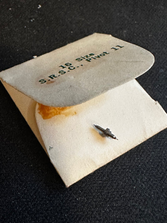 Hamilton Factory Balance Staff for 16s Single Roller Small Collet 607044