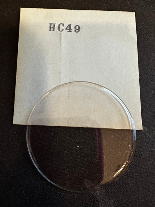 GS HC 49 Hunting Case Pocket Watch Crystal 43.8mm - New