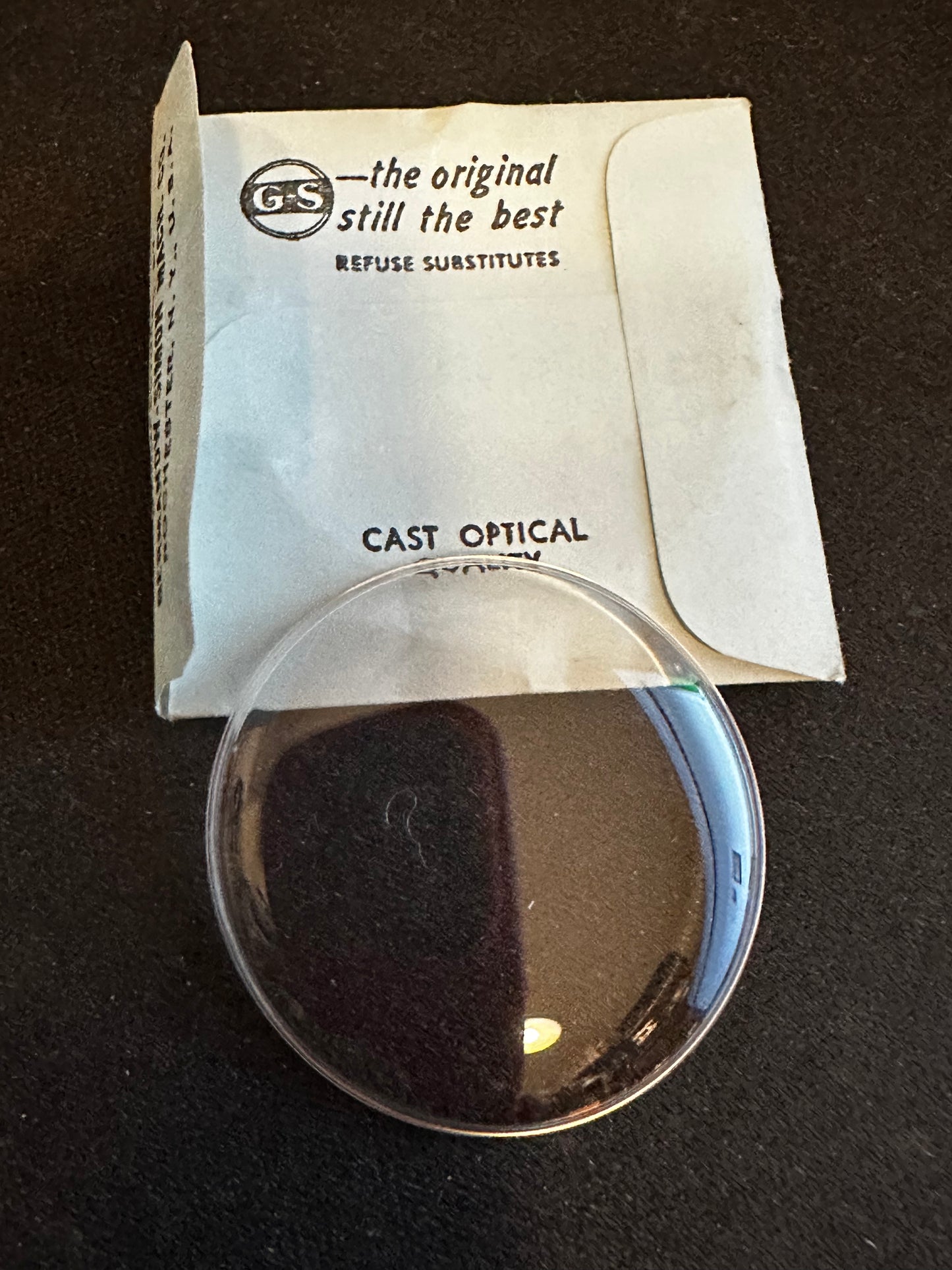GS Flexo Round HI-DOME Crystal PHD 35 - 34.9 mm - New