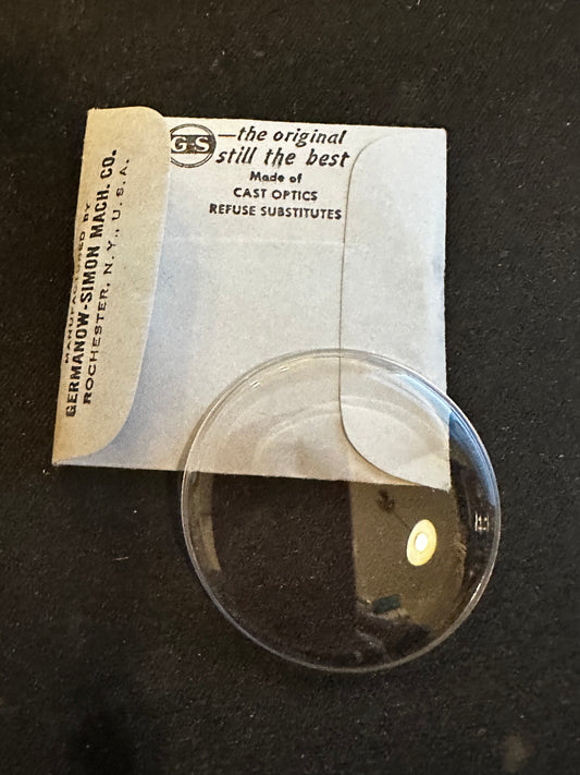GS Flexo Round HI-DOME Crystal PHD 36 - 35.5 mm - New