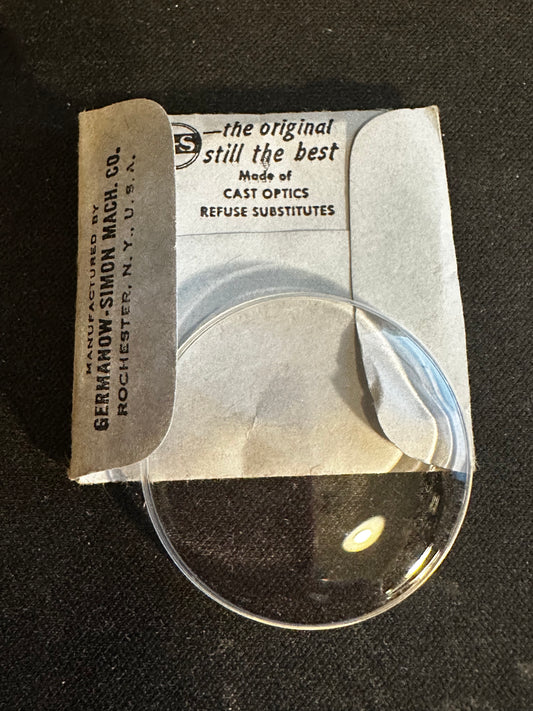 GS Flexo Round HI-DOME Crystal PHD 37½ - 36.5 mm - New
