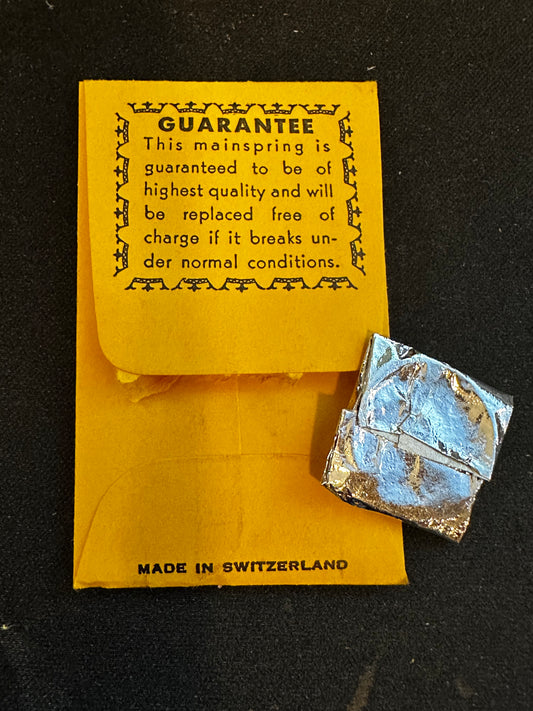 HR Everlast Mainspring E484 for ETA 746, MST 237, Peseux 150, Benrus AP - Steel