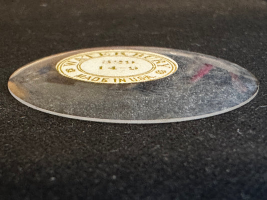Waterbury Vintage Glass Hunting Case Watch Crystal 14-9/16 (~32.9mm) - NOS