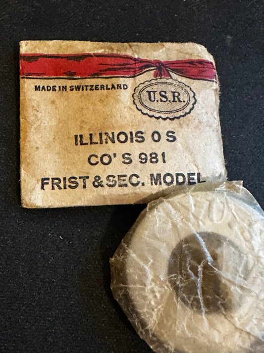 USR Mainspring for Illinois 0s No. 47359 - Steel