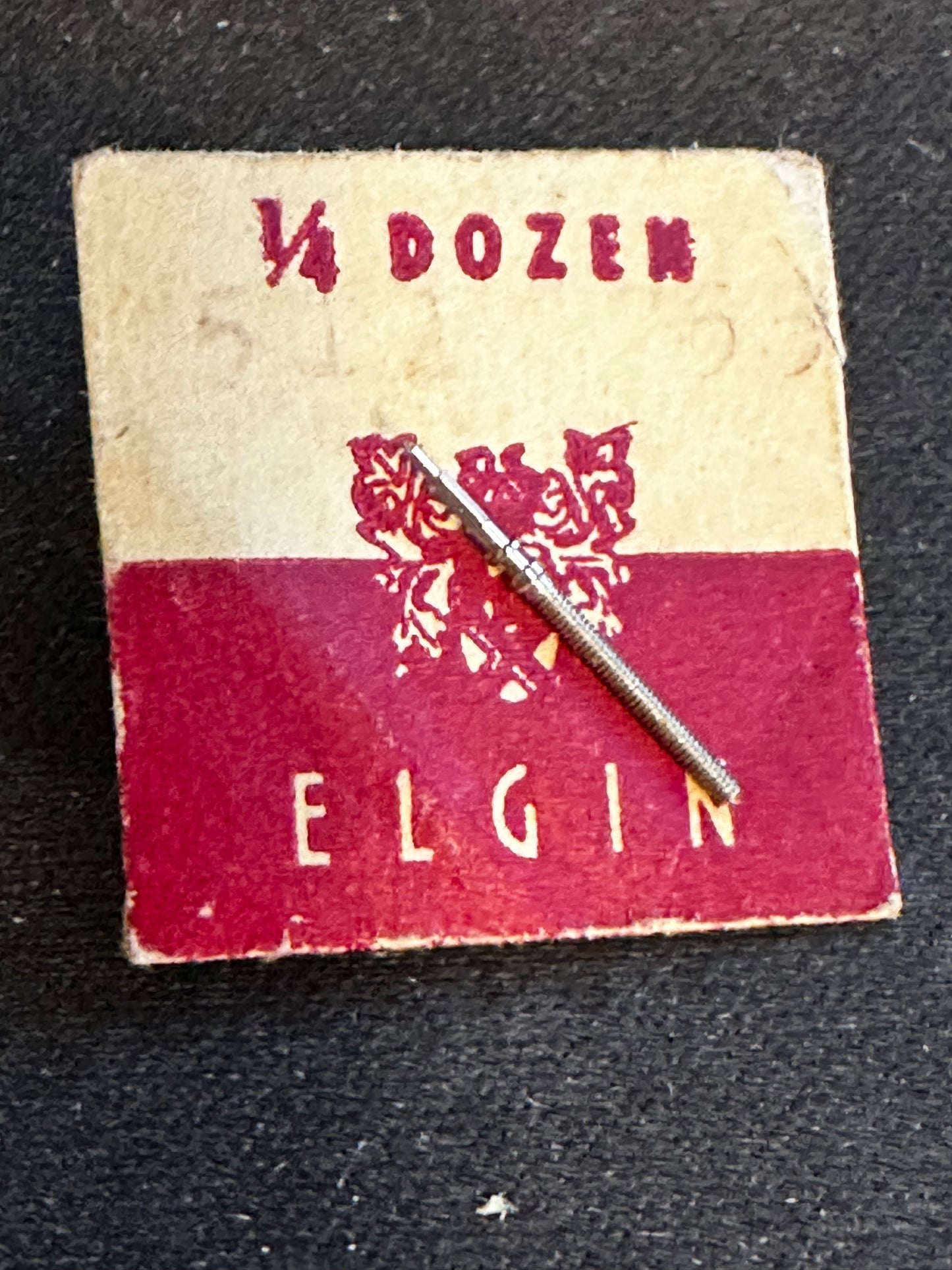Elgin Factory stem / winding arbor for 16/0s Grade 473, 482