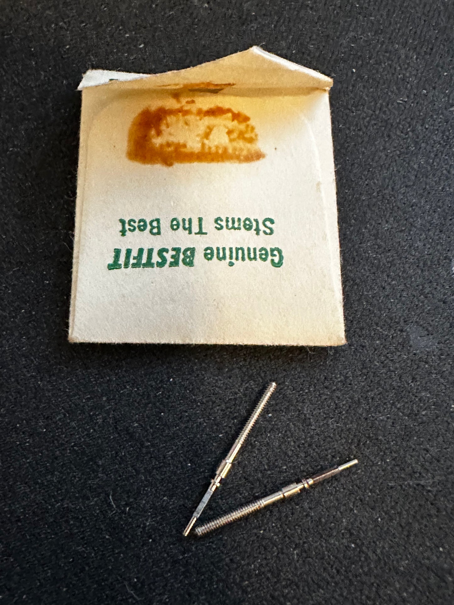 Lot of 2 BESTFIT Stems for Seiko Sportsman - new in envelope