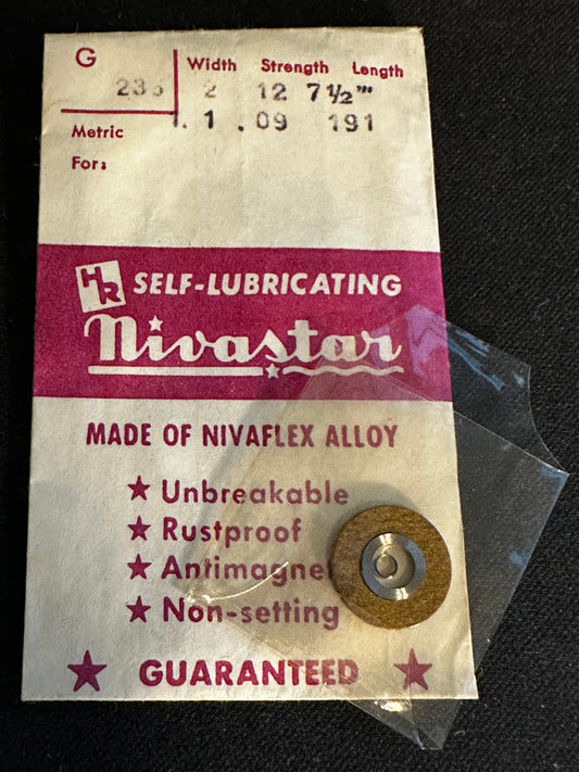 HR Nivastar Mainspring G235 for Blancpain caliber 52 - Alloy