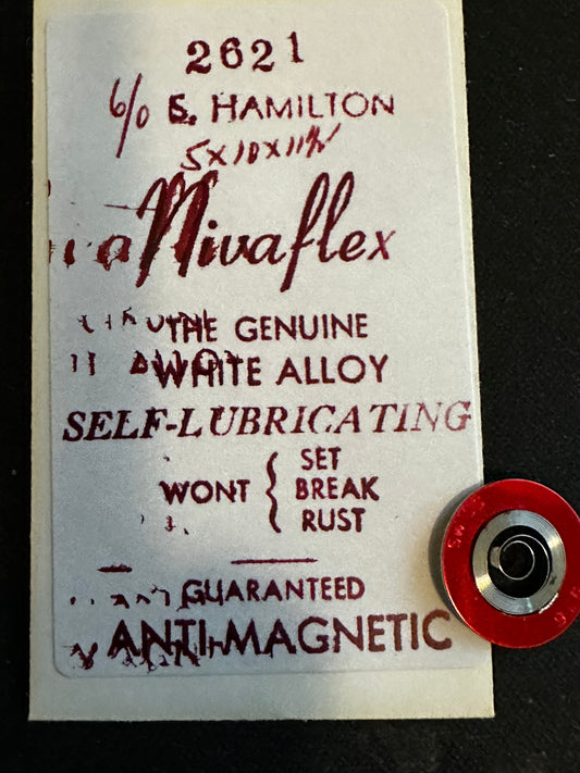 Nivaflex Mainspring for 6/0s Hamilton No. 2621 - Alloy