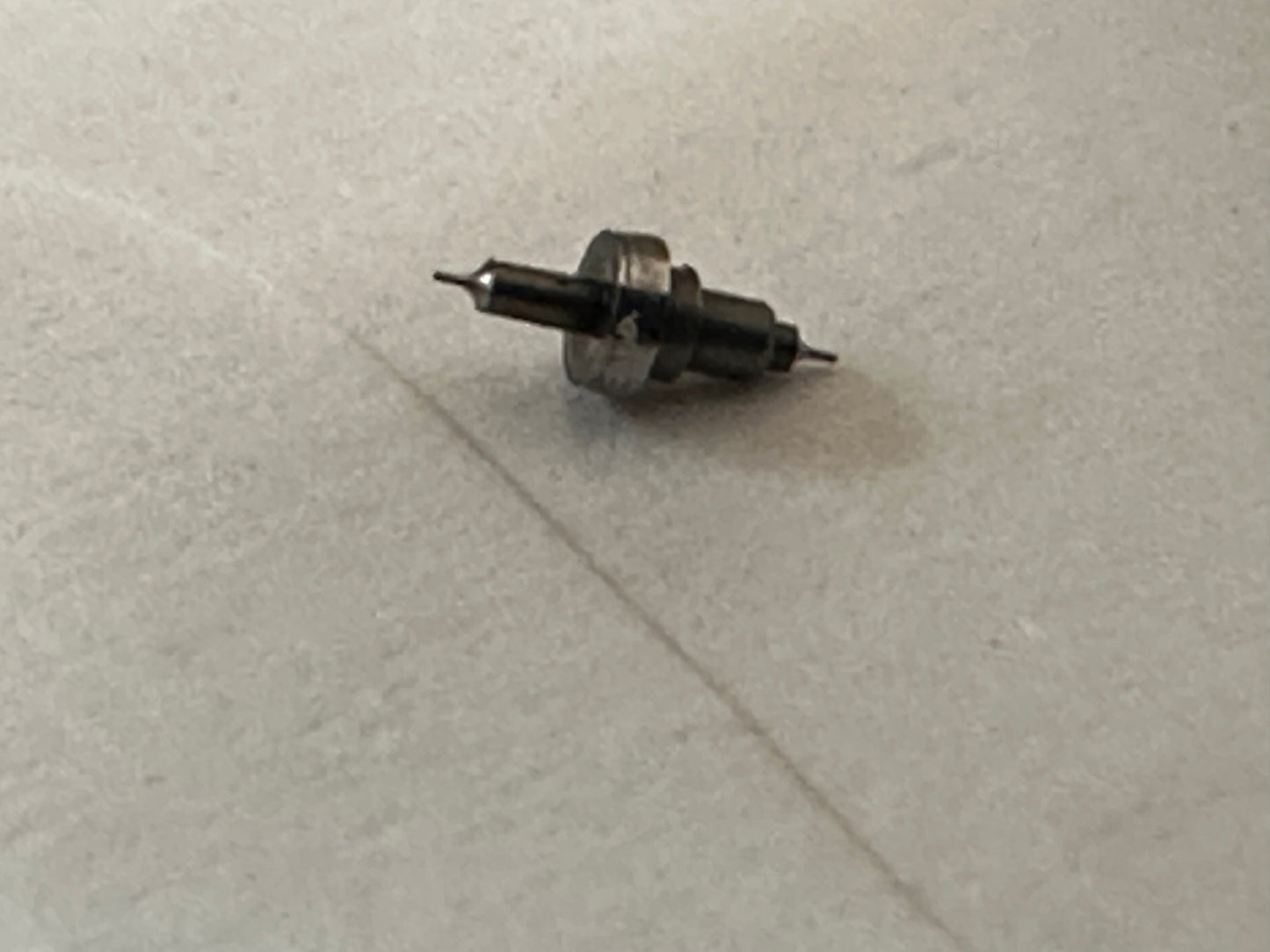 Elgin Factory Balance Staff for 12s movements, Pivot .09, No. 2802
