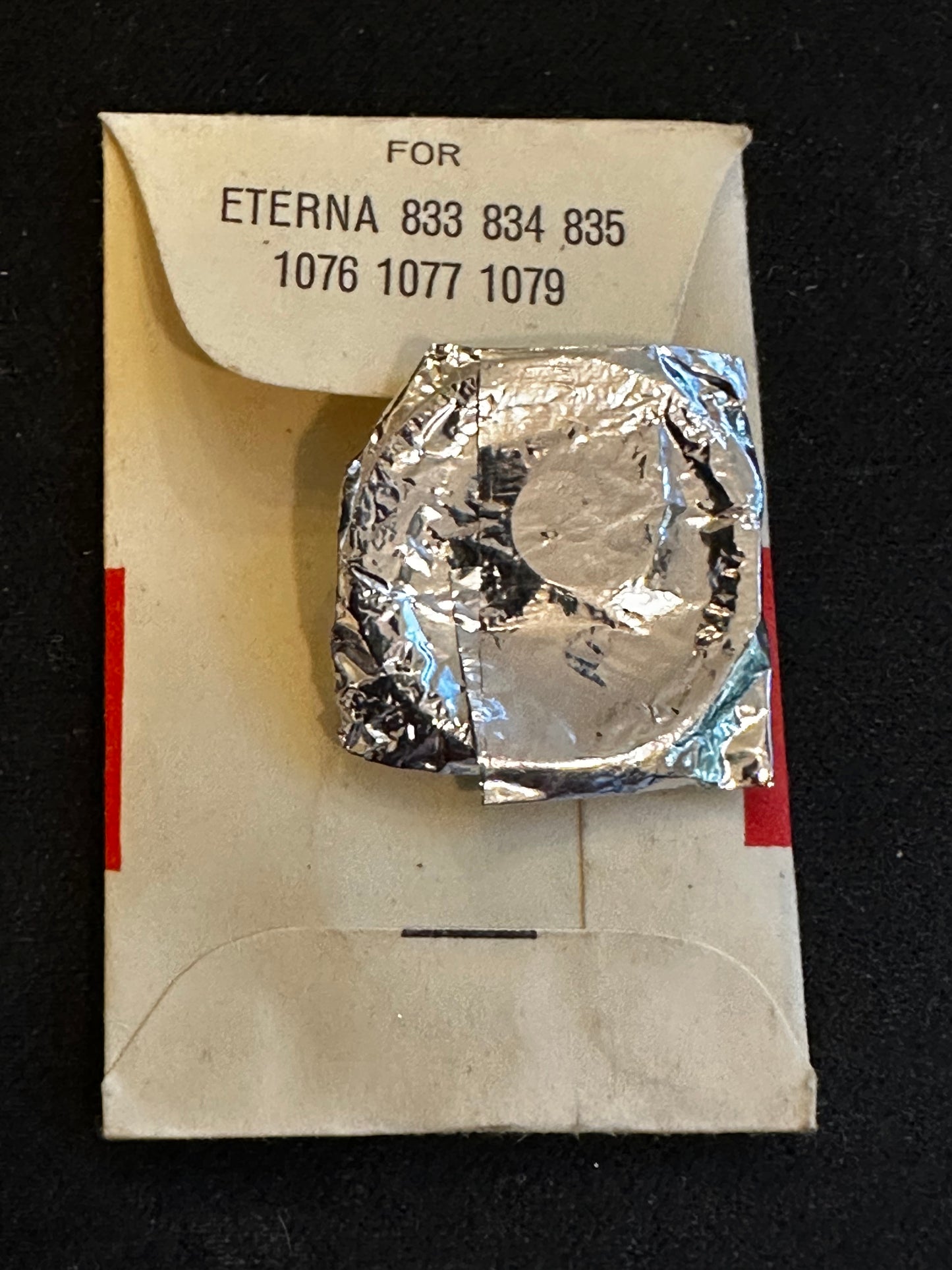 Samson Mainspring No. A39 for Eterna caliber 833, 834, 835, 1076, 1077, 1079 - Steel