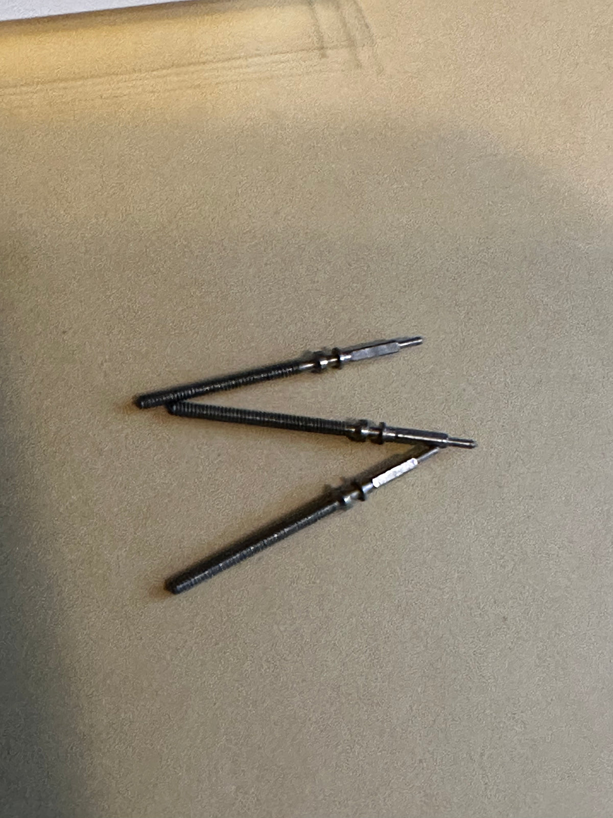 Lot of 3 Stems for 10½ ligne AS caliber 1690 Movements