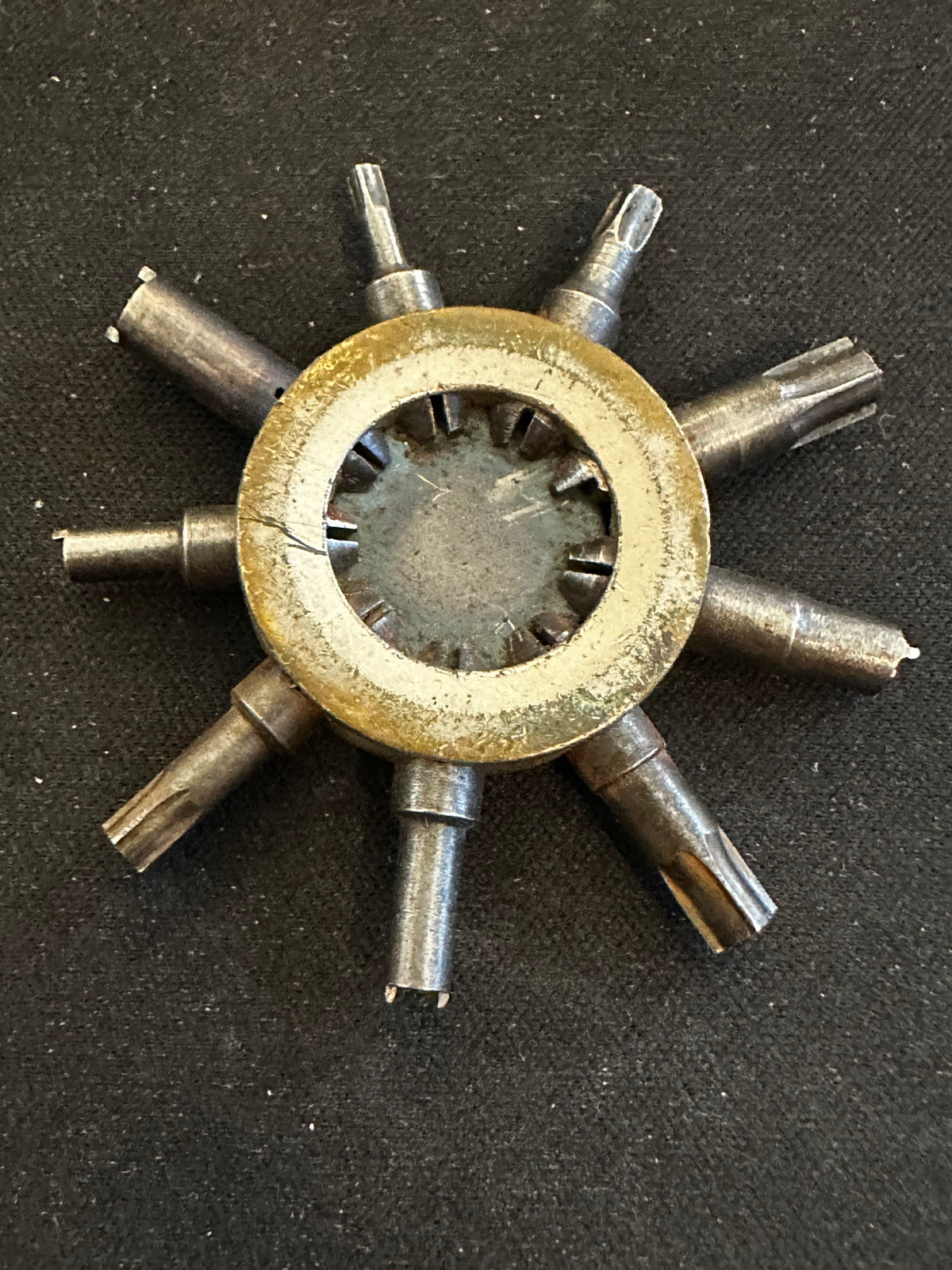 9 Position Watchmakers Pocket Watch Sleeve Wrench