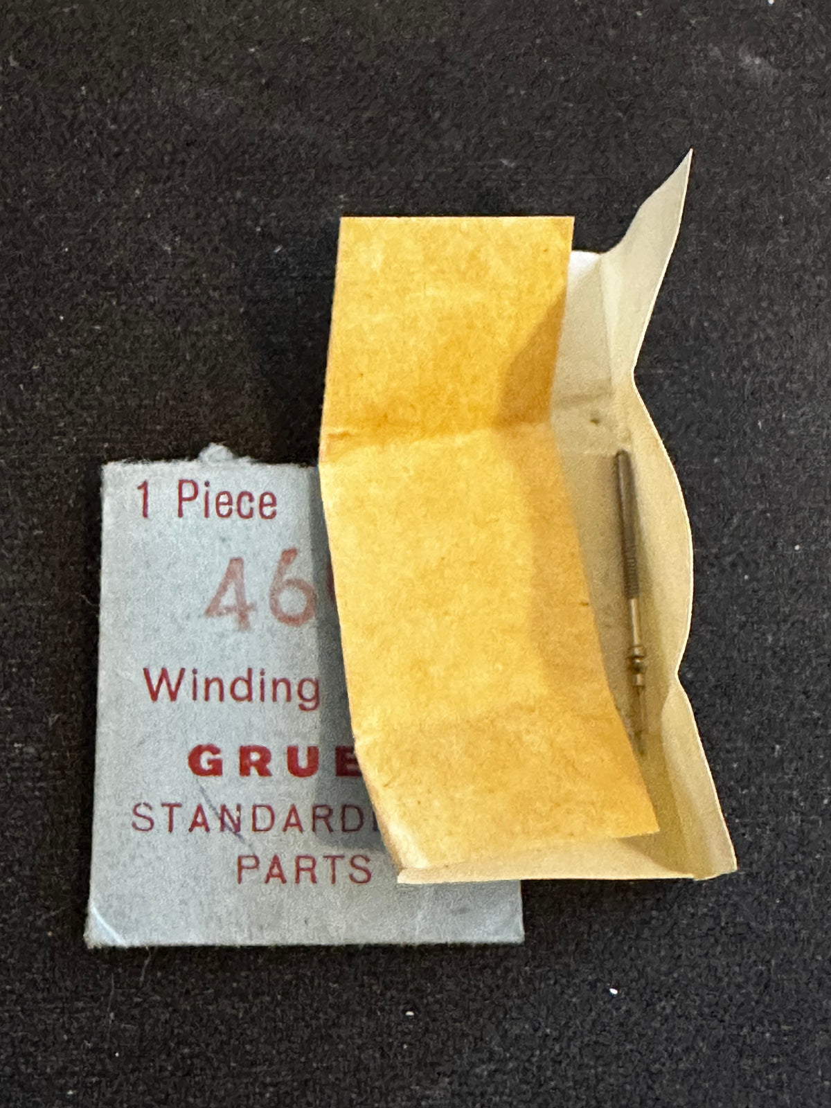Gruen Factory stem for caliber 460 - new in envelope