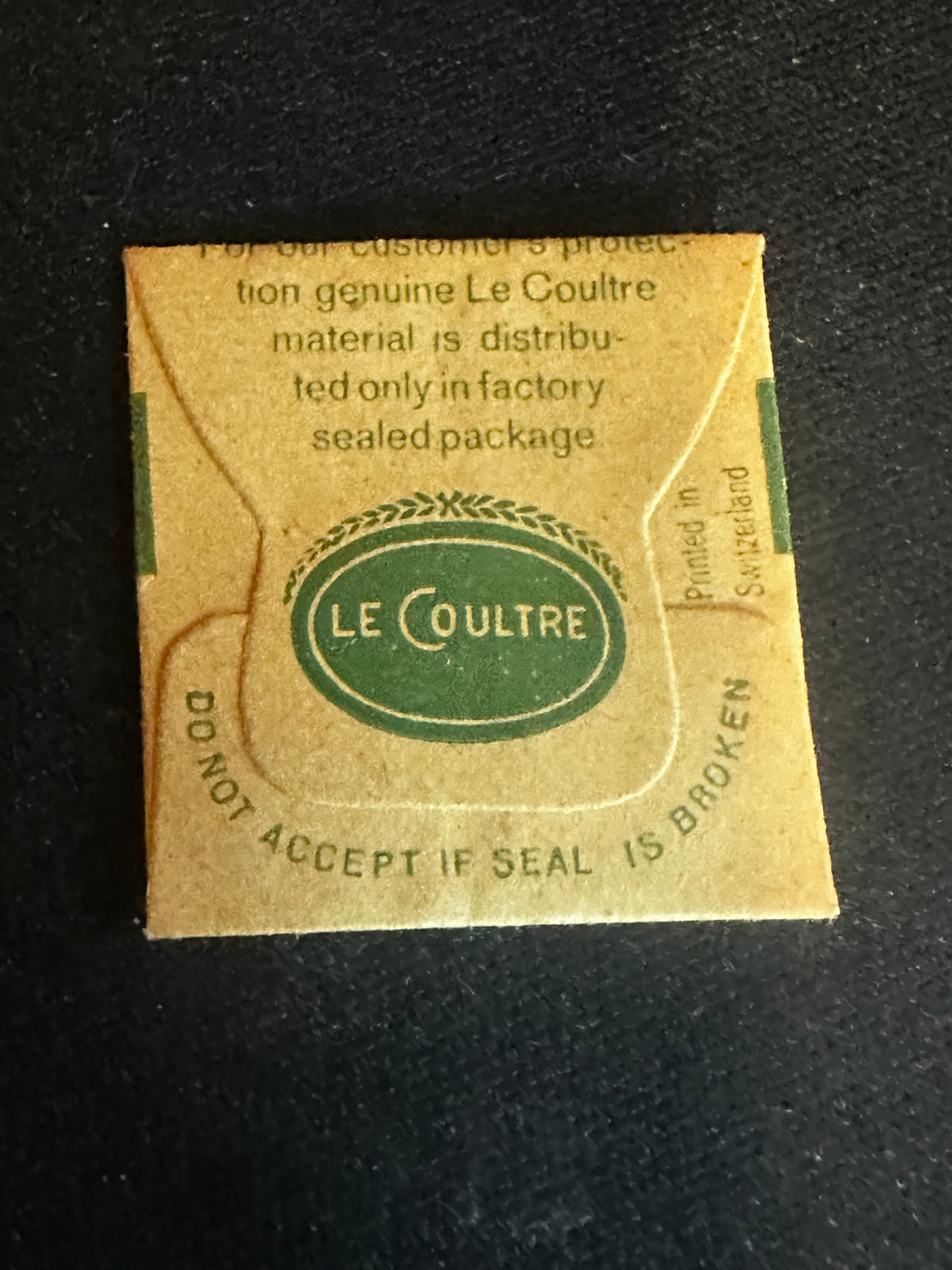 LeCoultre Factory mainspring for caliber 490 - Alloy