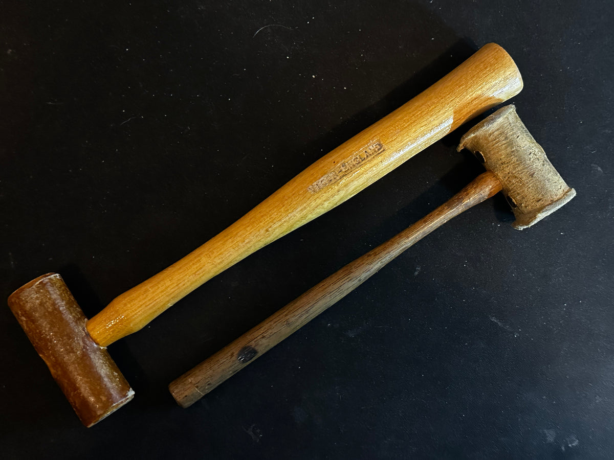 Lot of 2 Jewelers Fiber Mallets / Hammers for Jewelers & Watchmakers - Used