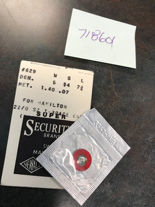 Newall SUPER Security Mainspring #629 for Hamilton 22/0s #6221 / 718601 - Alloy