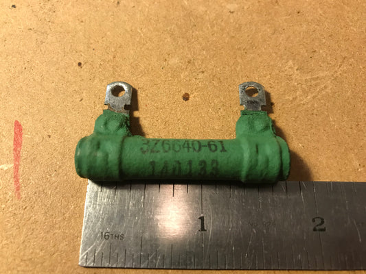 4 x 40000 ohm wirewound 10/12w resistor - NOS