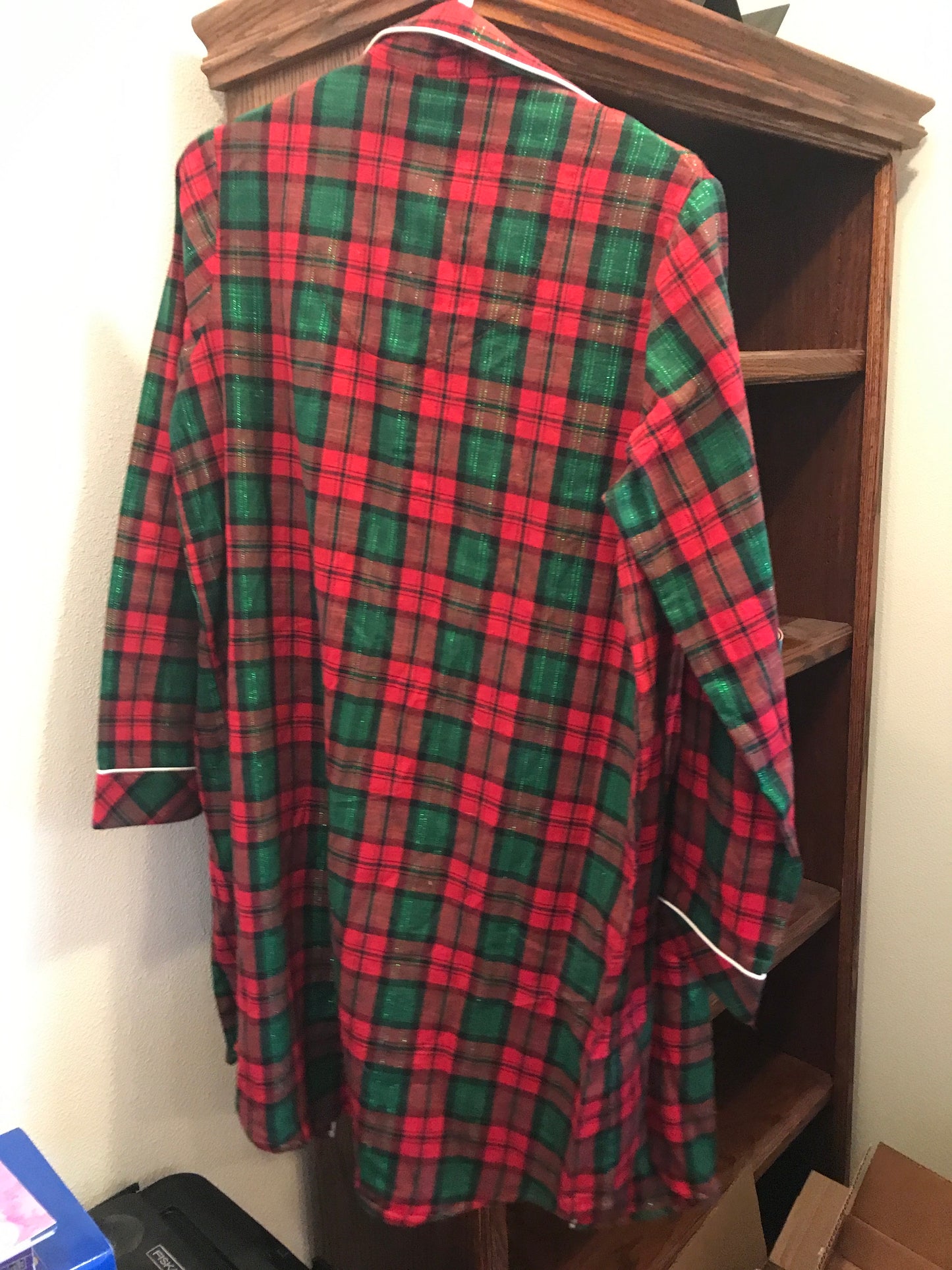 Ladies Mickey Mouse Christmas Night Shirt Size S-M