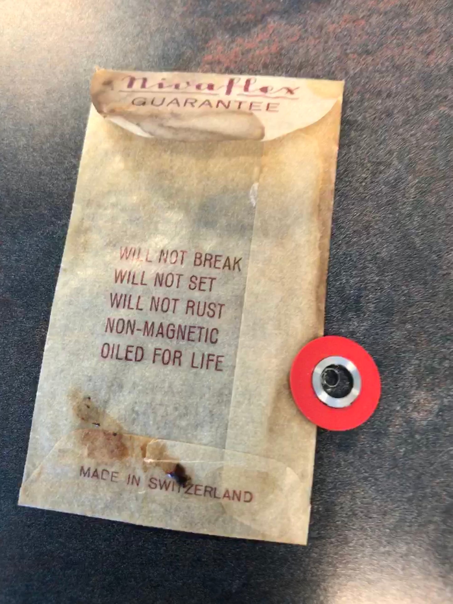 Nivaflex Unbreakable Mainspring for Angelus 55 & Aurore 121 +many more - Alloy