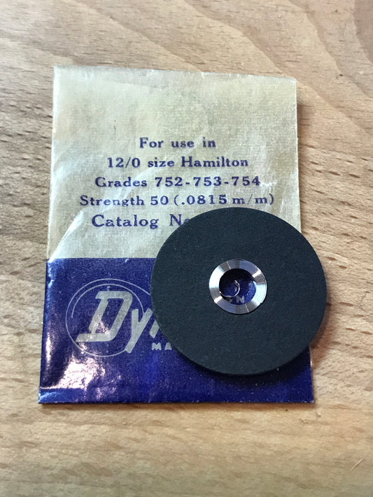 Hamilton Factory Dynavar Mainspring for 12/0s No. 44431 - Alloy