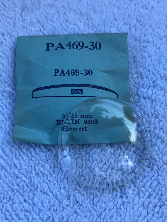 GS PA469-30 Watch Crystal 32.25mm for Elgin Everest - New