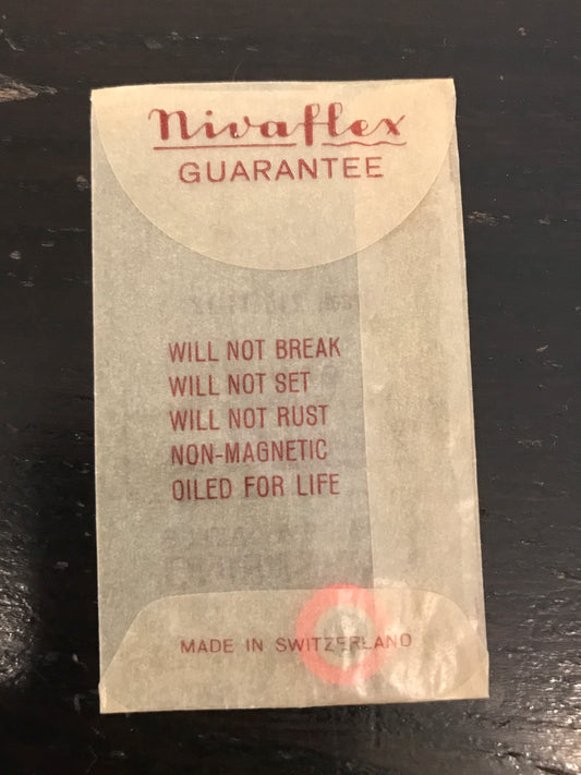 Nivaflex Unbreakable Mainspring for Gruen 210, 211, 212 - Alloy