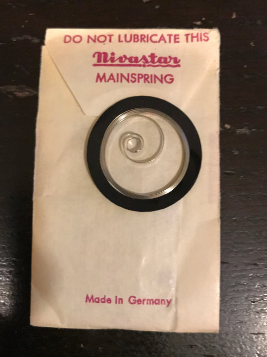 HR Nivastar Mainspring G258 for Baumgartner caliber 866 - Alloy