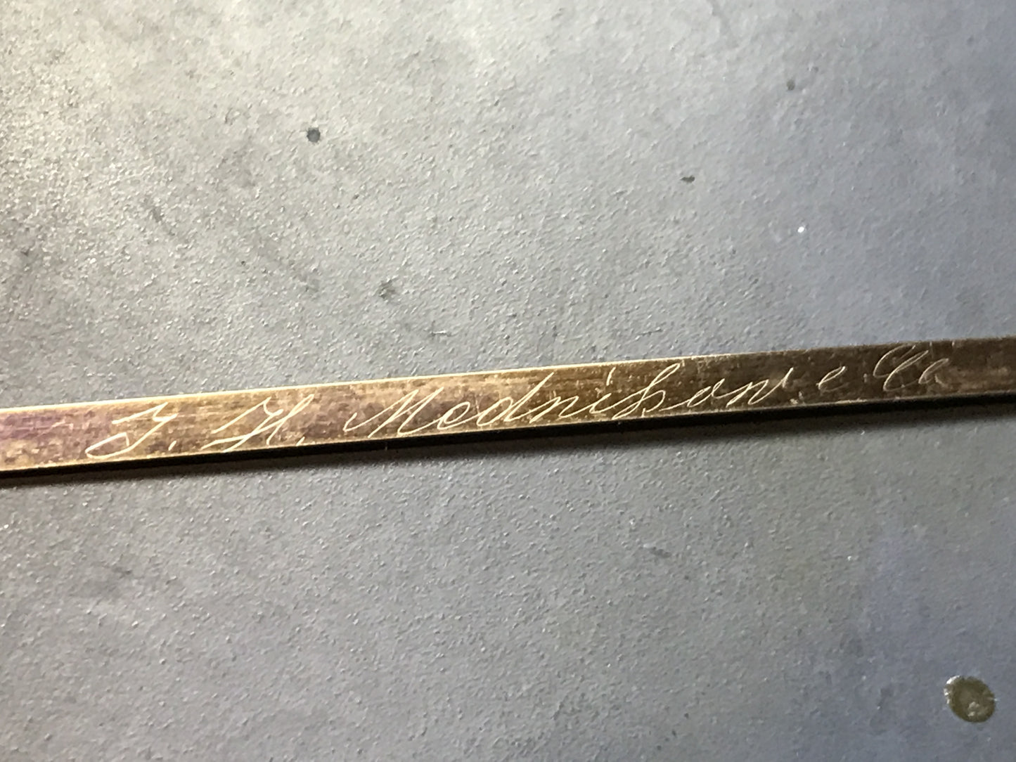 J. Mendikow & Co Mainspring for Elgin 12s No. 1712 - Steel
