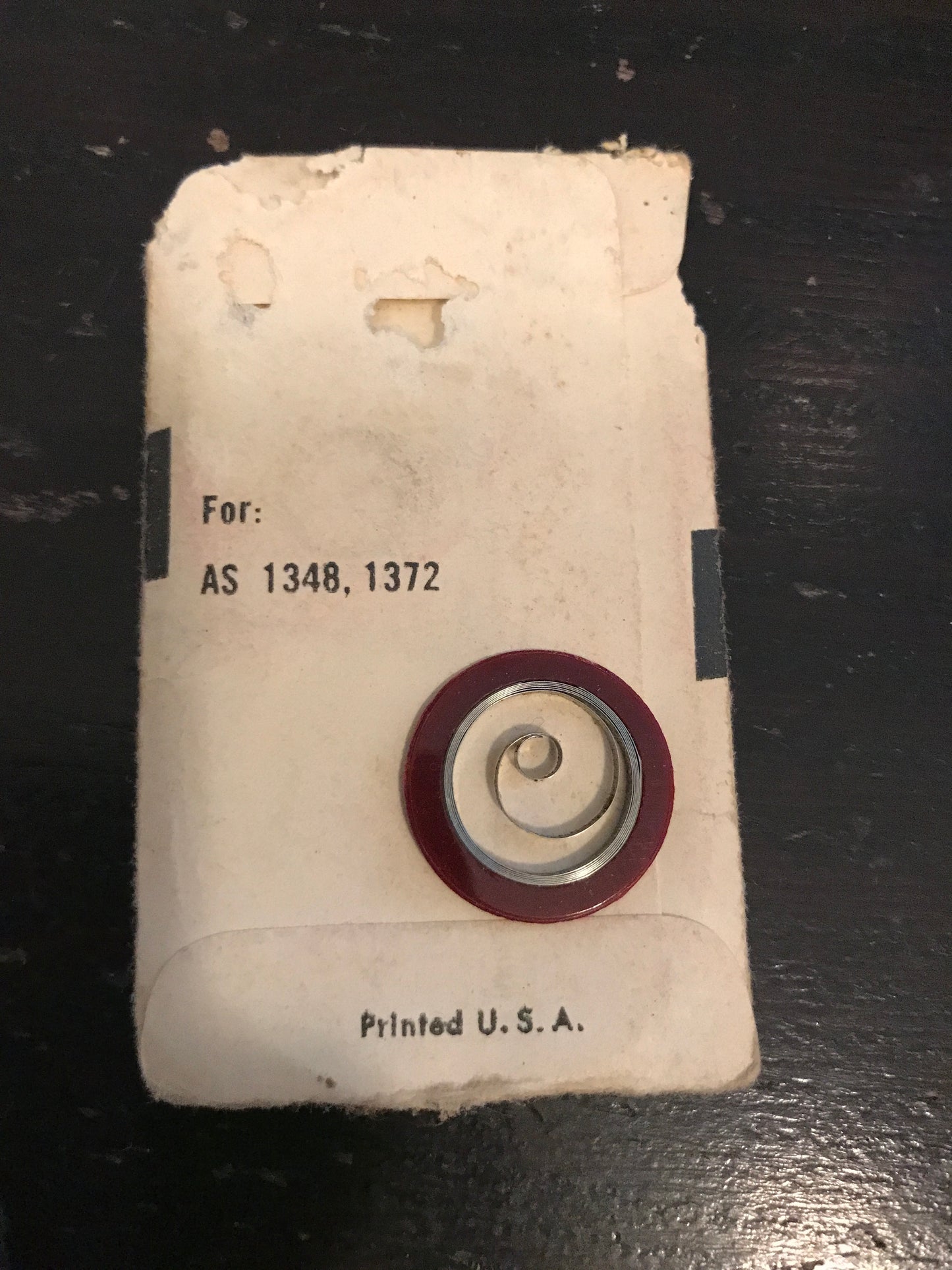 BESTFIT Mainspring WA22 for A.S. caliber 1298 automatic - Alloy