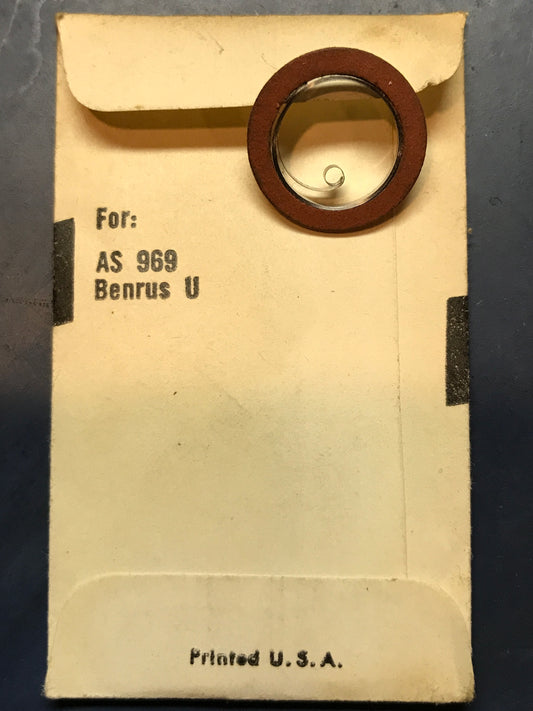 BESTFIT Mainspring 615C for AS caliber 969 & Benrus U - Alloy
