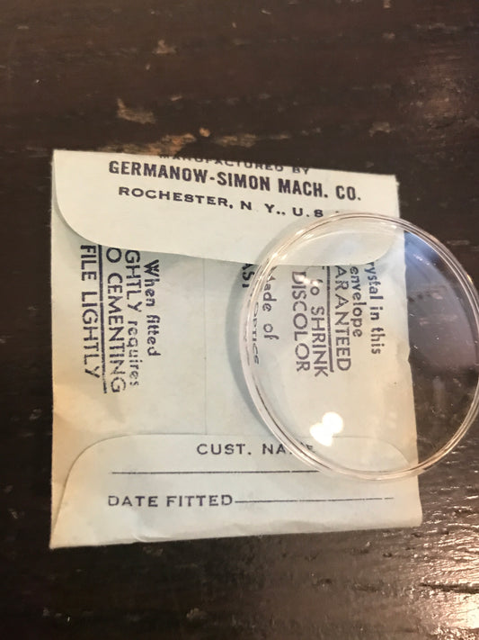 GS PA469-5 Watch Crystal 32.05mm for Elgin case #9807 - New