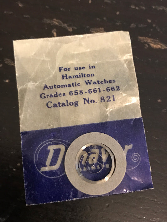 Hamilton Dynavar 11½L Mainspring for grade 658 & 661 to 665 #821/ 716780 - Alloy