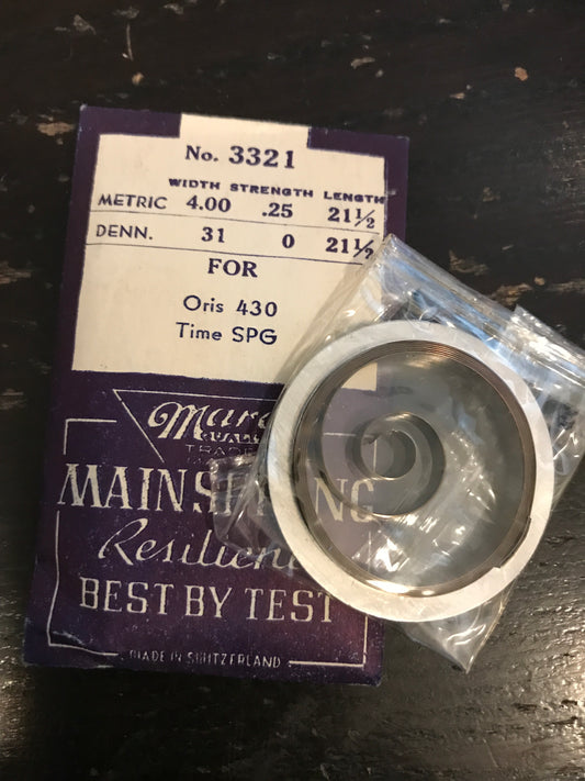 Marco TIME Mainspring #3321 for Oris caliber 430 Travel Clock - Steel