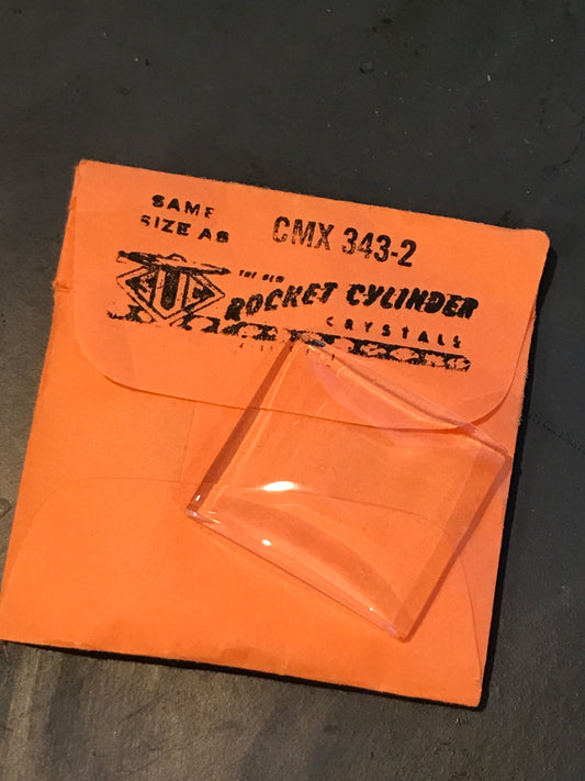 SUC Rocket Crystal RMS 140-26 for BENRUS 22.2 x 19.3mm - New