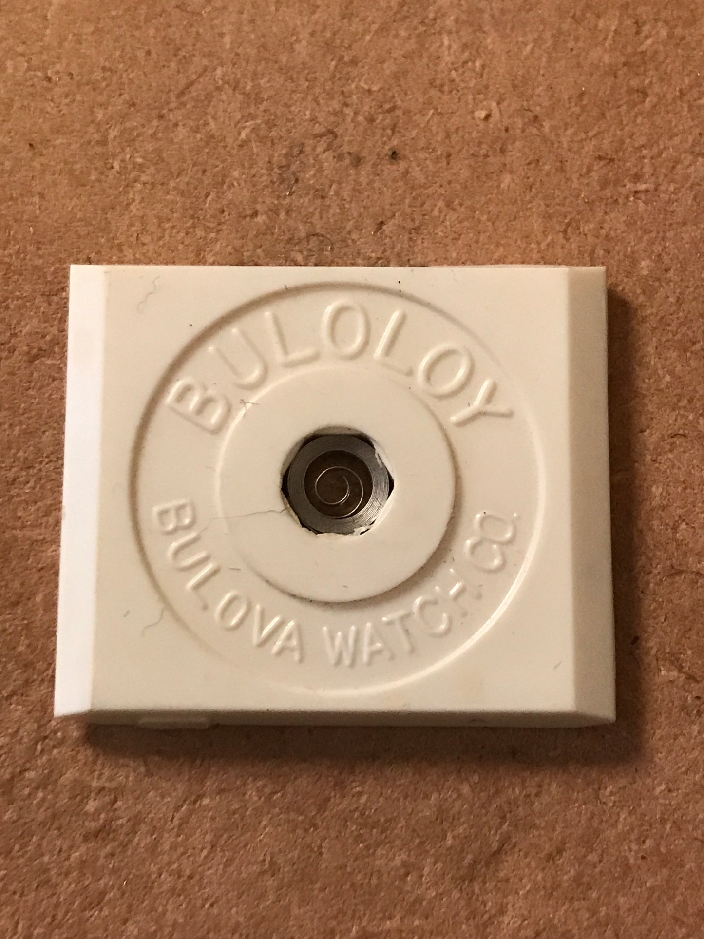Bulova factory Buloloy Insertopak mainspring for caliber 5AZ - Alloy