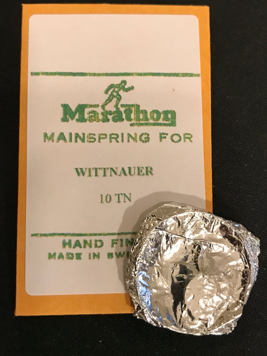 Marathon Mainspring for Wittnauer caliber 10TN - Steel
